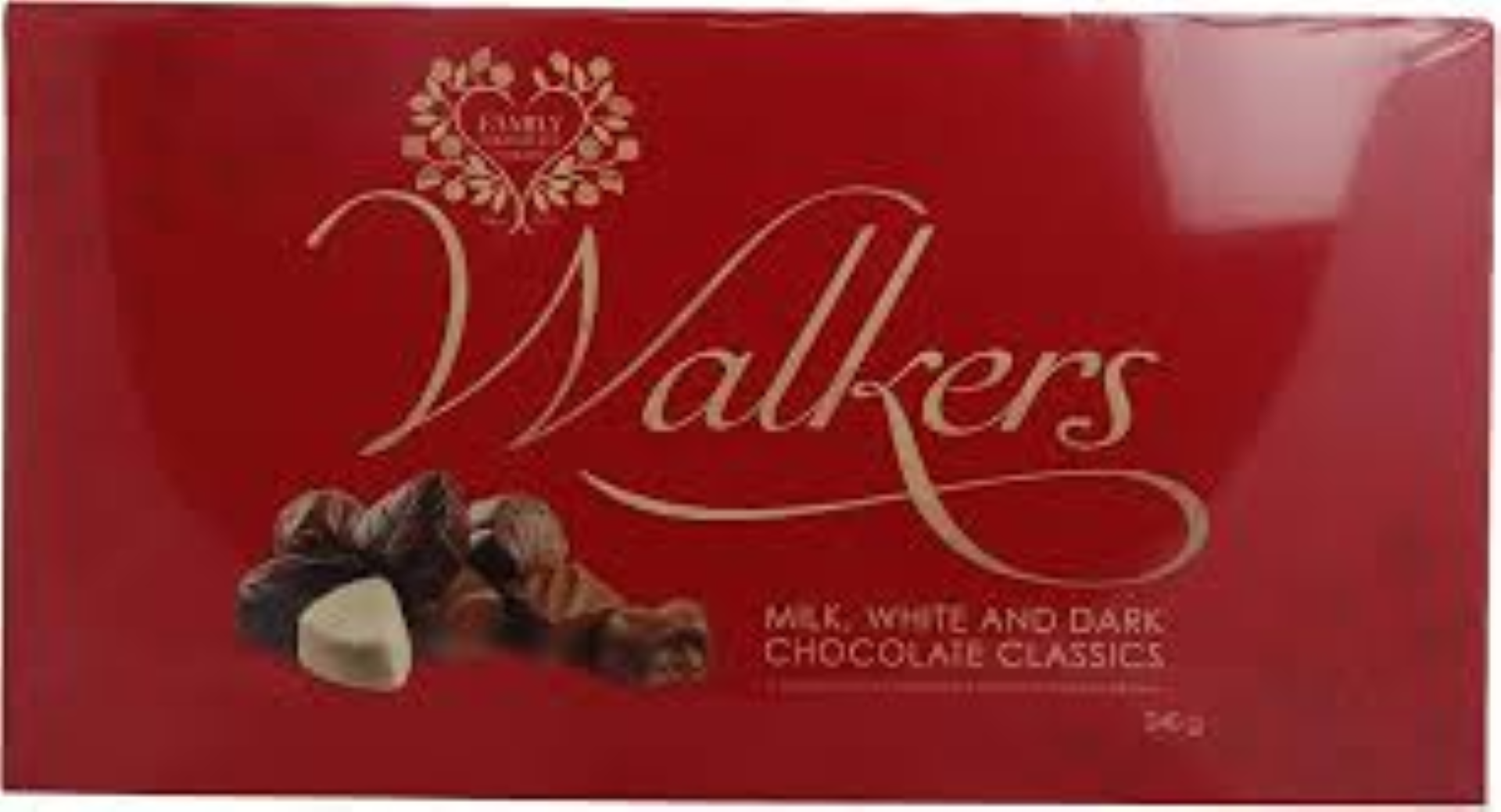 WALKERS MILK WHITE & DARK CHOC CLASSIC 240G